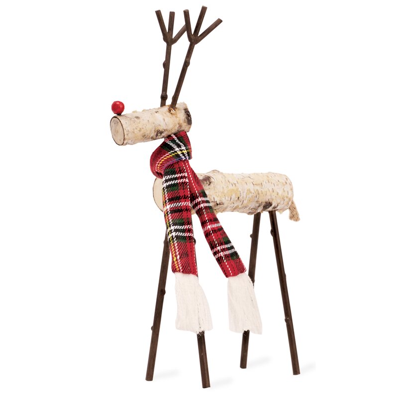 retro reindeer decorative figurine